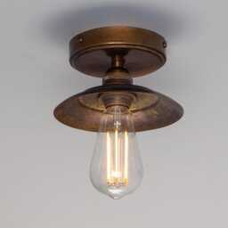 Reznor Industrial Exposed Bulb Flush Ceiling Light 3 - thumbnail 2