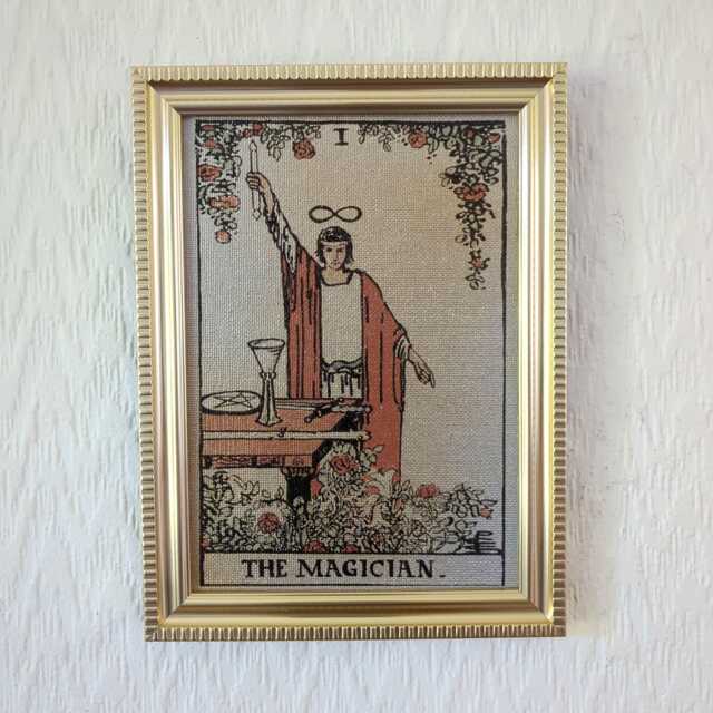 "Rider-Waite Tarot Cards - Handmade Reproductions On Canvas 5""x7" - image 1