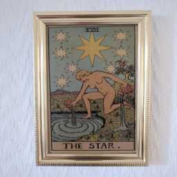 "Rider-Waite Tarot Cards - Handmade Reproductions On Canvas 5""x7" - thumbnail 3