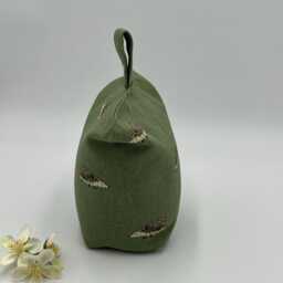 Hedgehog Door Stop, Sophie Allport, Green Decor, Filled - thumbnail 2