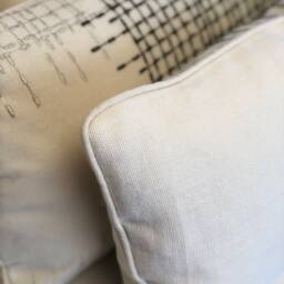 Pillow Cover Lee Jofa, Ostro in Oyster, Decorative High End Covers, Designer Fabrics, Pillows - thumbnail 4