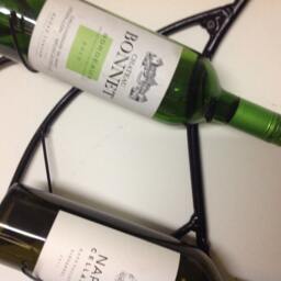 Branch Shaped Metal Wine Rack Holds 4 Bottles , Twig Style Original One Of A Kind - thumbnail 3