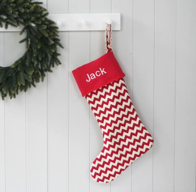 Christmas Stocking - Holiday Personalised Stockings Decorations Socks - image 1
