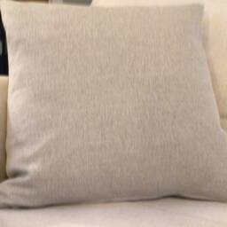 Floral Linen Cushion Cover Cabbages & Roses Tulips Design - thumbnail 3