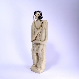 Handmade Ceramic Male Sculpture, Modern Art Figurine - thumbnail 3