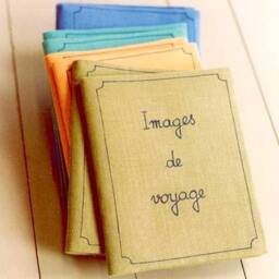 Simple Travel Photo Album. Brag Book. Gift For Him. Her. Photo Album With French Words . - thumbnail 2