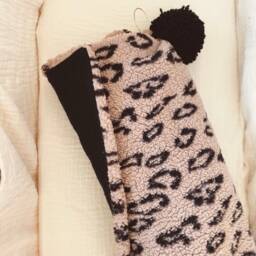 Faux Fur Baby Blanket Black Color - thumbnail 3