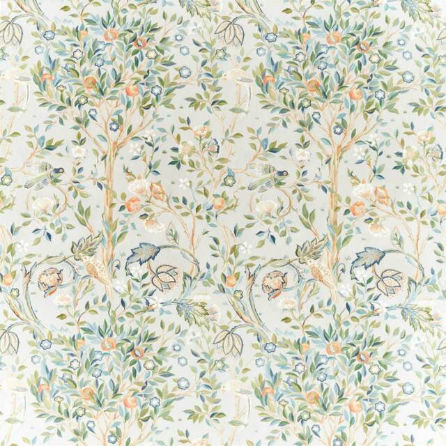 Morris & Co Melsetter Door Curtain Grey