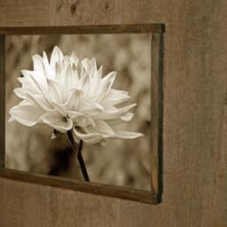 5x7 Picture Frame - Reclaimed Wood - thumbnail 2