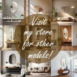 Irregular Wavy Mirror, Modern Asymmetrical Unique Mirror Wall Decor, Aesthetic Bathroom Home Decoration - thumbnail 4