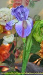 "Alice in Wonderland - Non Talking Flowers ""Madame Iris" - thumbnail 2