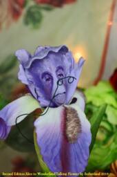 "Alice in Wonderland - Non Talking Flowers ""Madame Iris" - thumbnail 3