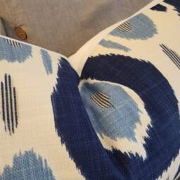Robshaw Ikat.blues.slipcover.pillows.toss Pillows.home Decor.winter Blues.decor Blues.throw Pillows.accent Pillows.cushion Covers - thumbnail 2