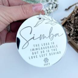 Pet Sympathy, Memorial Gift Keepsake, Memorial Gift, Cat Loss Pet, Dog Rainbow Bridge - thumbnail 3