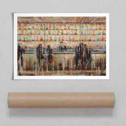 Just Another Cocktail Bar Art Print - thumbnail 4