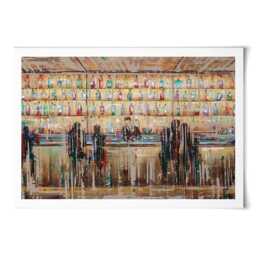 Just Another Cocktail Bar Art Print - thumbnail 1