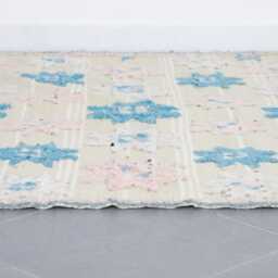 Handmade Berber Wool Rug Moroccan Flatweave Carpet - 8, 5x5, 4 Ft - thumbnail 2