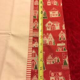 Handmade Christmas Pillow Cases, Set Of 2, French General Fabric - thumbnail 4