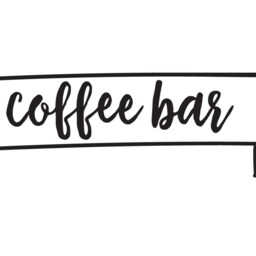 "Vinyl Wall Art Decal - ""Coffee Bar" - thumbnail 2