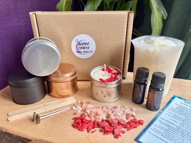Diy Candle Making Kit With Soy Wax & Aromatherapy Scents - image 1