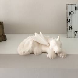 Ceramic Dragon, Ready To Paint, Bisque, Christmas Gift, Dragon Figurines, Gift For Kids, Statue, Art Decor