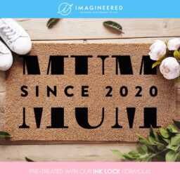 New Mom Doormat - Personalized Door Mat Baby Shower Gift Mum Gifts Birthday Mother To Be Home - thumbnail 1