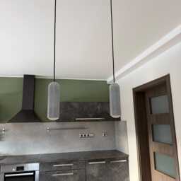 Minimalist Concrete Pendant Light Handmade Hanging Lamp - thumbnail 2