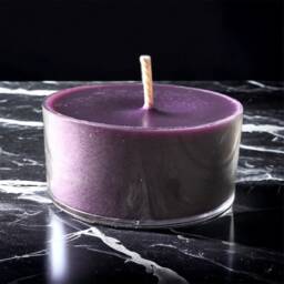 Dragons Blood Scented Soy Candle Tealights Rustic - thumbnail 2