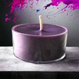 Dragons Blood Scented Soy Candle Tealights Rustic - thumbnail 3