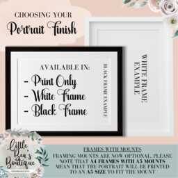Personalised Grandparent Family Portrait Print, Custom Illustration Christmas Gift For Grandad Grandma Nanny Grandparents - thumbnail 3