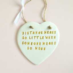 Someone Special Quote Plaque Heart Distance Thoughtful Phrase Sign Sentiment Meaningful Friends Family Gift - thumbnail 2