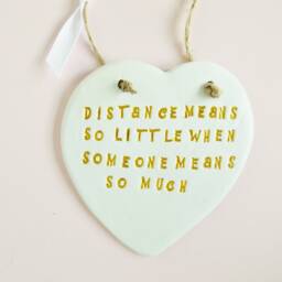 Someone Special Quote Plaque Heart Distance Thoughtful Phrase Sign Sentiment Meaningful Friends Family Gift - thumbnail 3