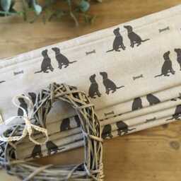 Custom Roman Blind/ Shade in Olive & Daisy Jemma Labrador Linen - Please Note That Full Price Is On Quotation - thumbnail 2