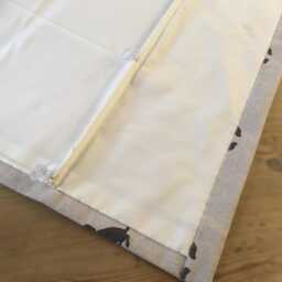 Custom Roman Blind/ Shade in Olive & Daisy Jemma Labrador Linen - Please Note That Full Price Is On Quotation - thumbnail 4
