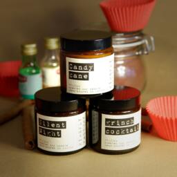 Christmas Candle Gift Box, Irish Soy Wax Candles, Holiday Scents - thumbnail 1