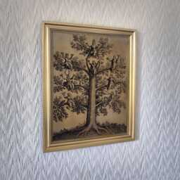 "Tree Of The Sephiroth - Johann Daniel Mylius, 1628 Handmade Reproduction On Canvas 8""x10" - thumbnail 2