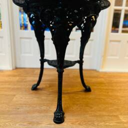 Cast Iron Restored Pub Patio Side Table - thumbnail 3
