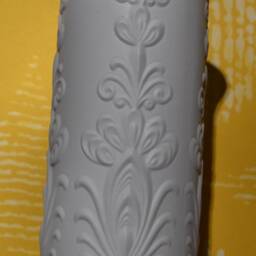 Vintage Flower Vase, 1970S Kpm Bisque Porcelain, Retro, Mid-Century, Space Age - thumbnail 2