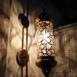 Outdoor/ Indoor Rose Wall Lamp, Wall Sconce, Morocco Wall Light, Morocco Lighting, Morocco Lamp, Morocco Pendant, Morocco Lantern, Patio Exterior - thumbnail 4
