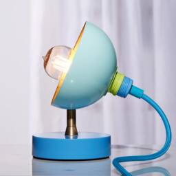 Blue Mini Fiesta Pod Table Lamp - thumbnail 4