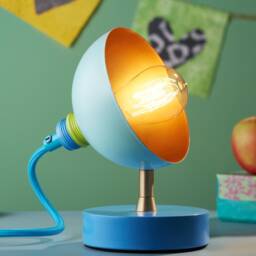 Blue Mini Fiesta Pod Table Lamp - thumbnail 3