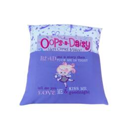 Fairy Reading Cushion Embroidered Story Book Pocket - thumbnail 3