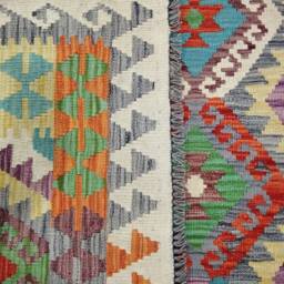 Kilim Rug Classic, Handmade Artisan Afghan Turkish Navajo Natural Wool 310x203 cm - thumbnail 3