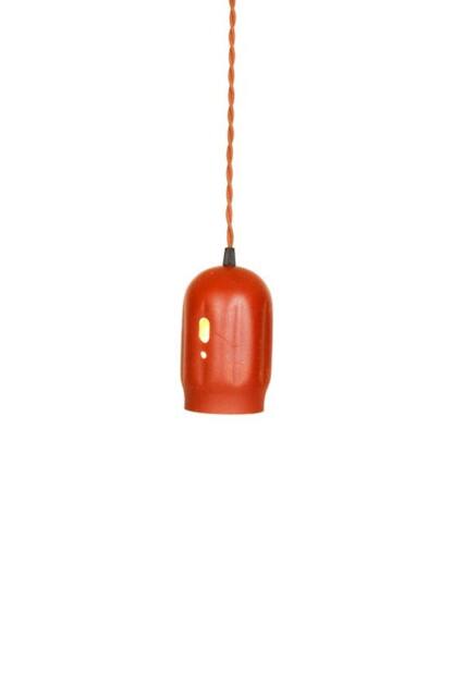 The Repurposed Pendant - Welders Tank Cap Industrial Steel Light - image 1