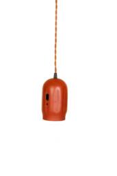 The Repurposed Pendant - Welders Tank Cap Industrial Steel Light - thumbnail 3