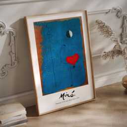 Joan Mir?? Danseuse Ii Art Print - Modern Surrealist Home Decor - thumbnail 2
