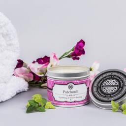 Patchouli Essential Oil Aromatherapy Candle - Candle Oils Yoga Meditation Gift - thumbnail 2