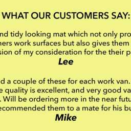 Personalised Business Logo Work Mat - Electrician, Plumber, Tradesman - Custom Branded Work Mat - thumbnail 4
