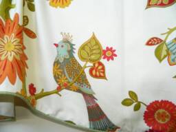 Richloom Soprano Summer Designer Window Valance/Lined & Corded Rod Pocket Scalloped - thumbnail 2