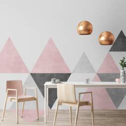 Geometric Wall Decal, Mid Century Art, Modern Decor, Abstract Sticker, Living Room Bedroom Skutrimidgeofl - thumbnail 3